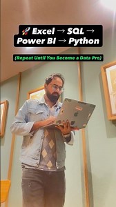 🚀 Excel → SQL → Power BI → Python\r(Repeat Until You Become a Data Pro)