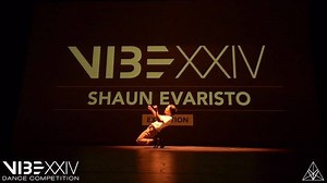 1.3K views · 30 reactions | 2019 VIBE XXIV Dance Competition Shaun Evaristo (Exhibition) View full perf on YouTube.com/vibedancecomp #vibedancecomp | VIBE Dance Competition | Facebook