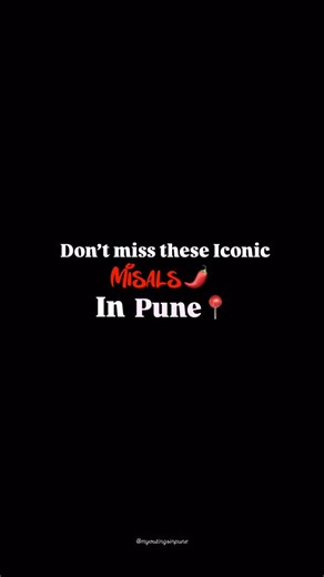 Purva Chaudhari on Instagram: "Which misal makes you tear up (in the best way)? 🥵🔥 . . . . . . definitely worth the spice spots! 🌶️✨ 🥄 1. Katakirr Misal – Karve Nagar 🔥 Bold spice, perfect crunch! 🥄 2. Chulivarchi Misal – Kothrud 🍳 Smoky flavor from the chulha, pure bliss! 🥄 3. Vaidya Uphar Gruh – Budhwar Peth 😋 Old Pune charm with classic taste! 🥄 4. Bhadait Misal – Tilak Road / Erandwane 💥 Famous for its fiery tarri and freshness! 🥄 5. Shrimant Misal – Sadashiv Peth 👑 Rich, flavor