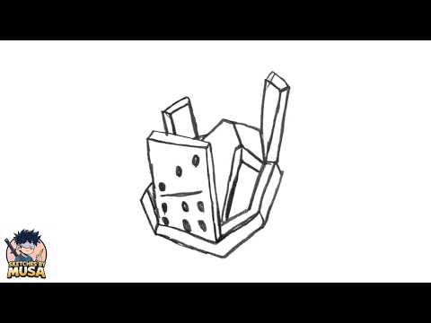 How to Draw Roblox Domino Crown Step By Step | Drawing a Perfect Domino Crown
