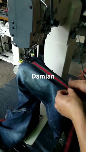 Long post seeing machine for jeans pants #sewingmachine