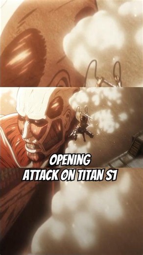 First Opening ATTACK ON TITAN #opening #aot #linkedhorizon