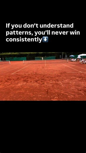 Patrick on Instagram: "Most players obsess over perfect strokes — but top players win the way chess masters win: with patterns. A pattern is a planned sequence (serve → first ball → rally path → finish) that turns random rallies into predictable advantages. If you don’t have repeatable patterns, you’re just hoping for winners. Hope loses matches. Why patterns win matches • They reduce decision fatigue — when you have a plan, you react faster and better. • They force opponents into the same uncom