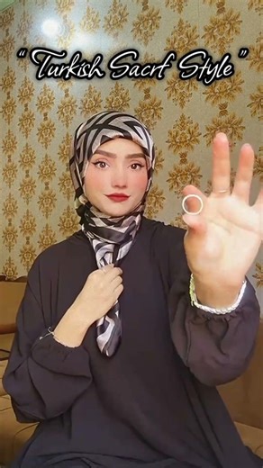 Elegant Turkish Scarf Style | Classy & Timeless Hijab Look