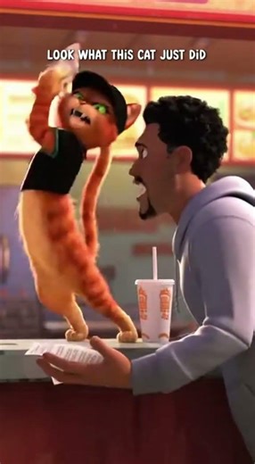 Cartoon Cat Had to Get a Job