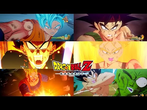 All Boss Fight Finishers-Dragon Ball Z Kakarot (Including All DLC Boss Fights) [Season Pass 1 & 2]
