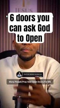 6 doors You can Ask God To Open🔥.#new #word #motivation #christian #word #fyp #trending #word