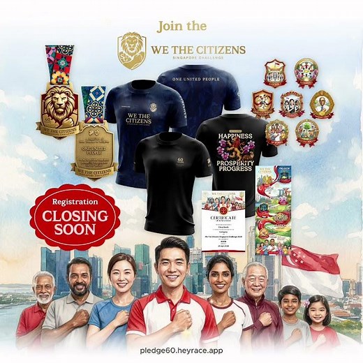 Are You Ready, Singapore? 🏃‍♂️ We The Citizens Challenge 2026