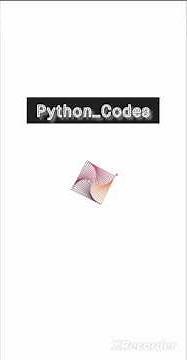 Beautiful Logo making in Python #Python_Codes #coding #programer #logo #shorts #youtube