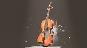 Violin RBD Shatter | SideFX