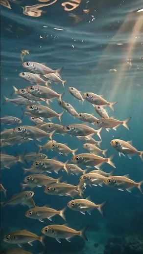 Baby Fish Swimming Together 🐠✨ | Beautiful 4K Scene
