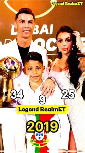 CR7, Georgina & Jr: 7 to 16 Years Growth! 🇵🇹❤️