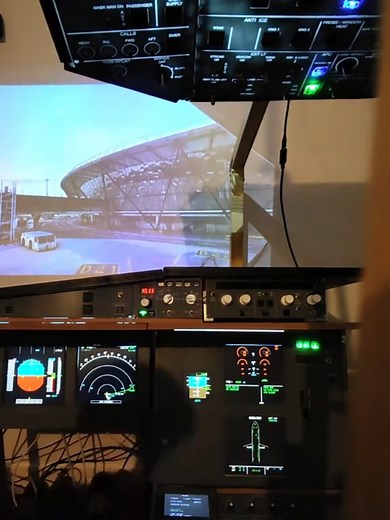 Vidéos de cockpit (@a320cockpitdiy) au sujet de Flight Simulator