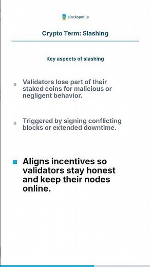 What is Slashing? | Crypto Terms Explained