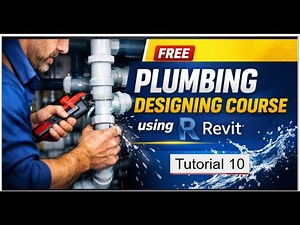 Revit Plumbing | How to add Pipe connector Using Revit | Revit MEP Tutorial 10