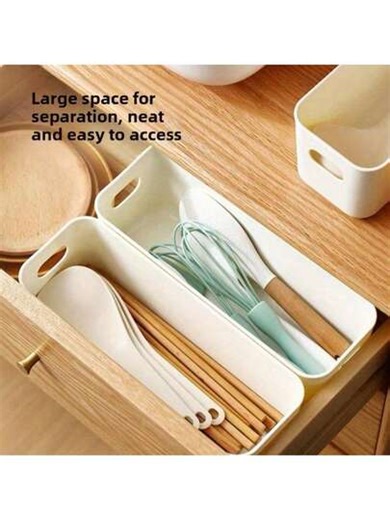 5/10pcs White Plastic Storage Boxes Set | Best Seller | Stackable Modular Design With Transparent Window And Ventilation, Suitable For Home Storage | Dorm, Office Supplies, Study Supplies Storage | Space-Saving Wardrobe Storage Box, Under Bed Storage Solution | Craft Storage Box, Bathroom Supplies Storage Box, Garage Tool Box | Spring Cleaning, Easter Preparation, Memorial Day Storage, Back To School Organization, Garage | SHEIN