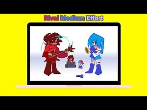 فرايدي نايت فانكين مود FNF | Rival Medium Effort 🎸🎺 (Perfect Combo) MacBook/Android/iOS/Mobile/PC