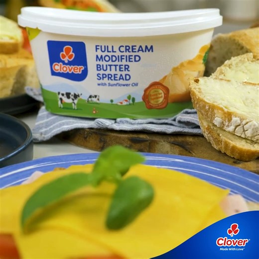 4.7K views · 117 reactions | Clover Full Cream Modified Butter Spread makes every slice melt with love. Creamy, smooth, and perfect for your favourite bites! #CloverButter #MeltWithLove #KitchenEssential | Clover Namibia | Facebook