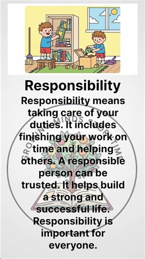 Responsibility | English Essay for Students | Easy English Lesson