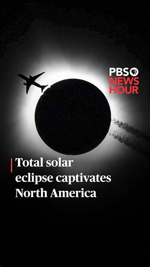 A total solar eclipse that plunged a big part of North America into darkness Monday captivated millions of Americans who either live or traveled within the path of totality. In Oklahoma, adults and kids looked on in wonder. In Carbondale, Illinois, crowds cheered in excitement as totality — the period of time when the moon's shadow completely covers the sun — hit. And in Cleveland, the darkness revealed some planets in the sky. | PBS NewsHour