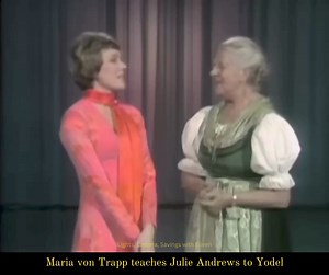 63K views · 1.4K reactions | The queen of musical theater is getting a yodeling lesson from the original *Sound of Music* inspiration herself, Maria Von Trapp! | Edelweiss Edelweiss | Facebook