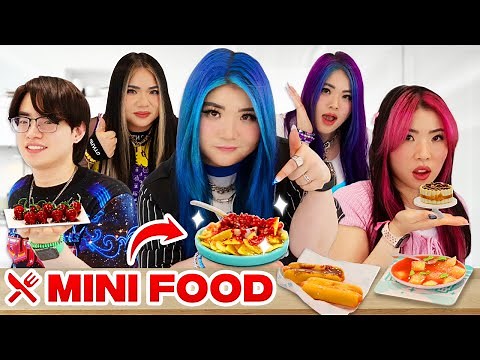 KREW MAKES MINI FOOD CHALLENGE!