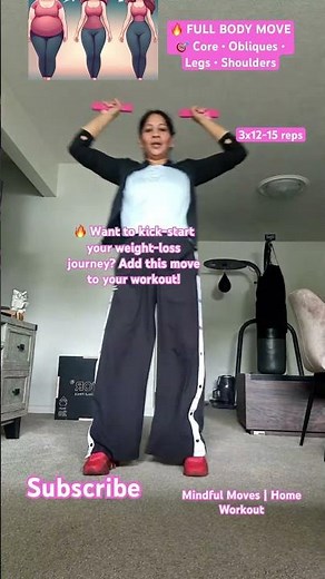 🔥 Burn More Calories with This Standing Side Crunch + Dumbbells 💪#trending #liveworkout #fitness