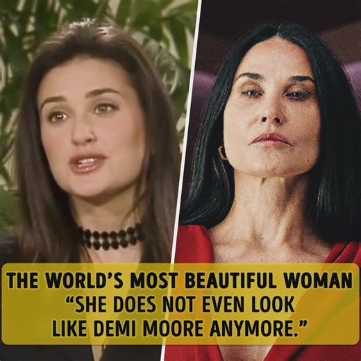 Demi Moore, once known as Hollywood’s most bankable leading lady and a beauty icon of the ’90s, is back in the spotlight — this time not for a movie role, but for being named People magazine’s “World’s Most Beautiful Woman” at the age of 62. Moore looked every bit the timeless star. The headline read, “Of course it’s Demi,” but online reactions quickly proved that not everyone agreed. While many fans celebrated the recognition, calling Moore “ageless” and “inspiring,” others questioned whether t