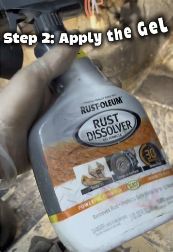 Efficient Rust Removal with Rust-Oleum Gel