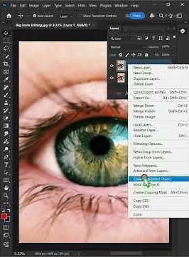 Convert a Low Resolution Photo in to High Resolution and Good Quality Image - #shorts Photoshop