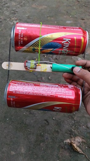 DIY Beer Can Car – Amazing Electric Toy Car From Waste Can! 🚗⚡#DIY #Shorts #ToyCar