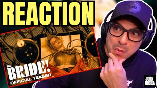 THE BRIDE! (2026) Teaser Trailer REACTION | Warner Bros Horror Musical