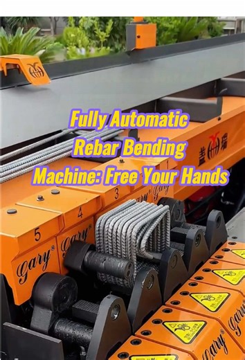 Fully automatic rebar bending machine—no manual supervision required, one-touch start!#bendingmachine#rebarmachine#Constructionmachinery#MadeinChina#bendingmachine