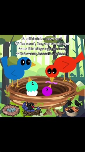 Birds in a Nest A Spring Time Poem For Day 3 by Jacob.MTikTok2026