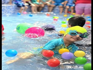 Pool Fun for Kids! Little Swimmers Party 🌊 🏊‍♂️💦💧🏖️🐬🌞