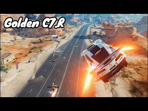 GOLDEN BRICK ! | Asphalt 9 5* Golden Chevrolet Corvette C7.R Multiplayer