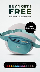 One for you, one for tomorrow. Foldie’s viral Crossbody is loved for its anti-theft features, smart design, and go-anywhere look. Grab your fave of 14 colors—and get a second one FREE, with free shipping across Aus. | The Foldie | Facebook