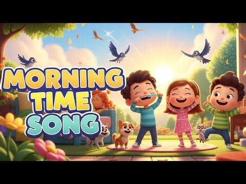 Morning Time Song – Kids Wake Up & Sing Along | Fun Educational Songs