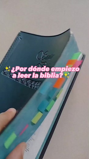 ¿No sabes por dónde empezar a leer la biblia? Aquí una pequeña guía que podría ayudarte 💗 #lapalabradedios #cristianos #cristianosjovenes #diosesamor #inspiracion