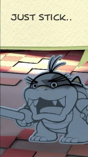 MORTON LOOSES HIS MALLET! | Paper Mario: Color Splash | #shorts