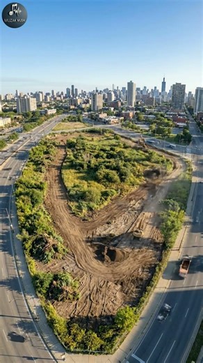Membangun Pencakar Langit dari Lahan Kosong! 🏗️🏙️ #konstruksi #pembangunan #shorts