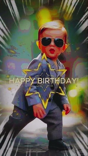 Dance like this baby on your Birthday! #shorts #birthday #funny #viral