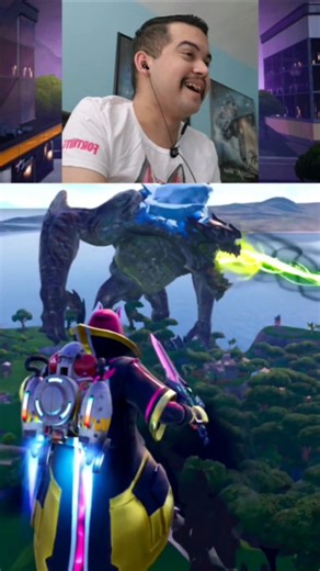 Reaction! Fortnite OG Season 9 Final Showdown Devourer Vs Mecha Team Leader