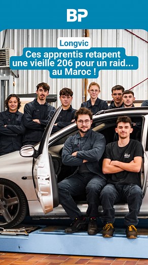 🚗 « On est partis à 3 heures du matin pour aller chercher la voiture à Nantes » À l’école des Métiers de Longvic, vingt-six élèves en bac pro mécanique ont sorti leurs outils pour un défi XXL : retaper une Peugeot 206 et la faire courir sur les pistes du Sahara, lors du prochain 206 Raid, un road-trip solidaire de 3 000 km à travers le Maroc. Avant de s’élancer sur les pistes marocaines, il reste encore du travail : collecter des fonds, trouver des pièces automobiles, finir les réparations... �