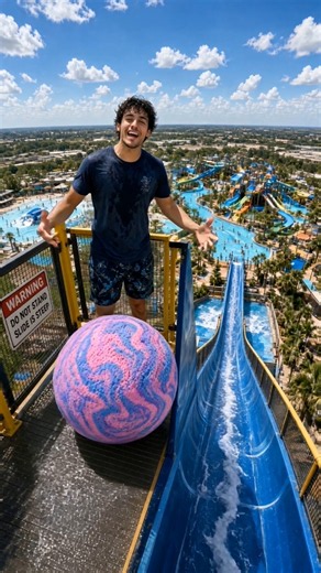 GIANT Bath Bomb at Waterpark