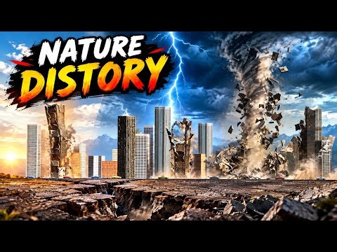 NATURE DESTROYED THE CITY | Earthquake, Tornado & Lightning | Extreme Natural Disaster Simulation