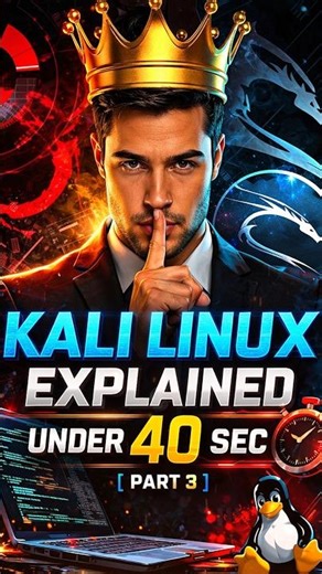 Every Linux Distro Explained under 40 sec | Part 3 | Kali Linux #shorts