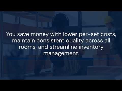 Where can I buy durable institutional styles bedding sets for a motel?