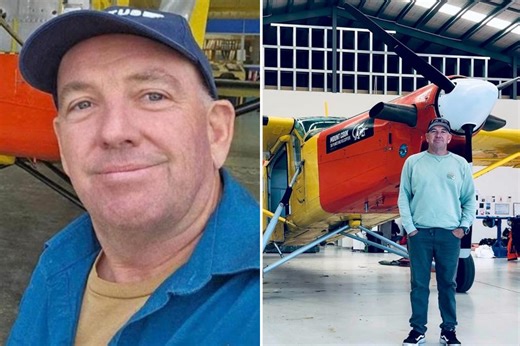 Eight skydivers jump off plane minutes before fatal crash that left pilot dead