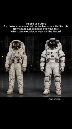 Apollo vs Artemis: NASA Spacesuit Evolution 🤯